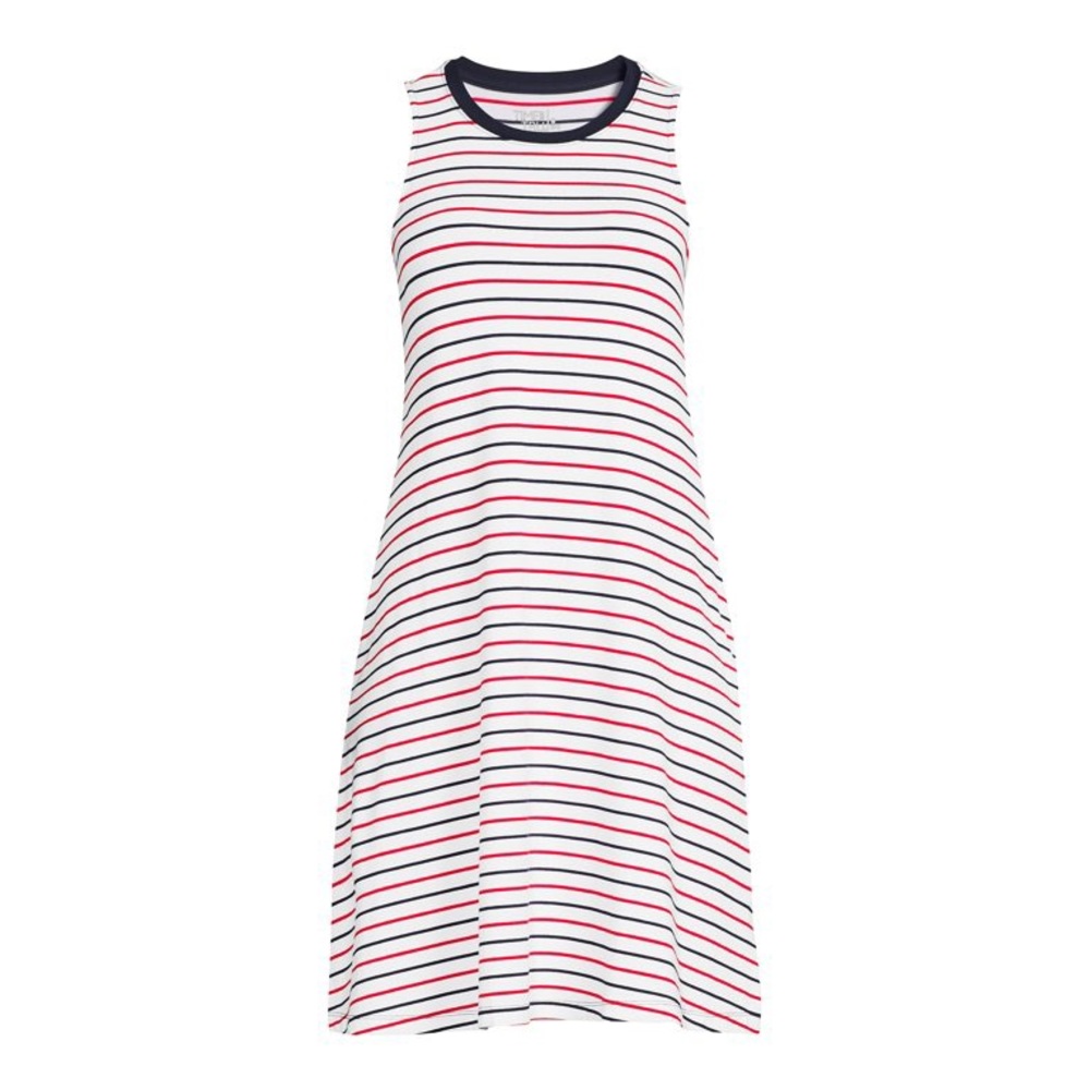 Sleeveless Knee Length Knit Dress
